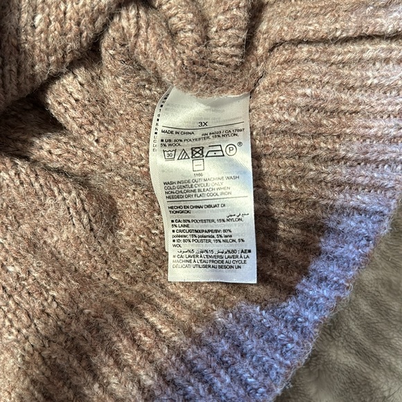 Ladies Plus Sweater - Picture 5 of 5